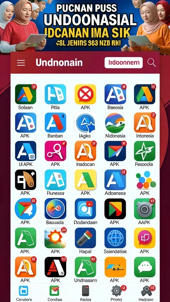 andara88 - Screenshot tampilan utama aplikasi ANDARA88.