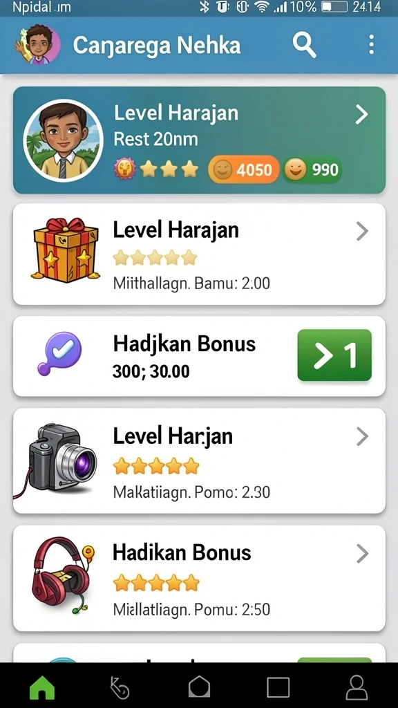d06 - Tampilan antarmuka yang user-friendly.