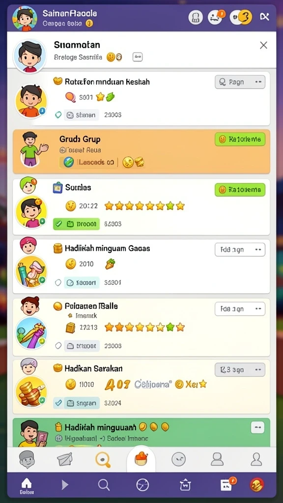 fiona77 - Tampilan antarmuka yang menarik dan mudah digunakan.