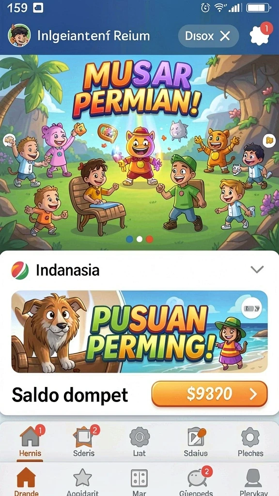 rsngame - Fitur mode permainan yang beragam dan menantang.