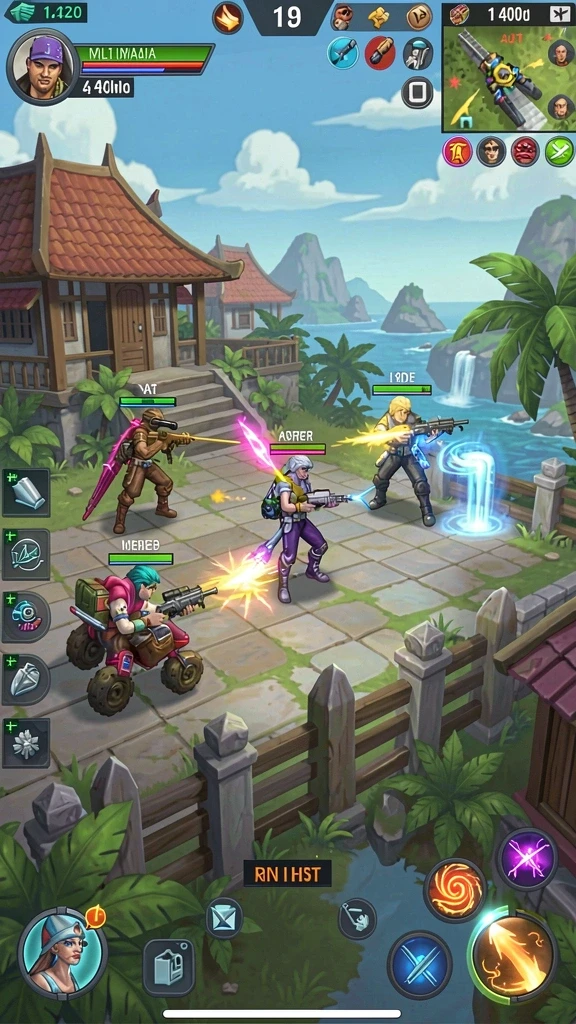 rsngame - Karakter dan grafis yang menarik perhatian.